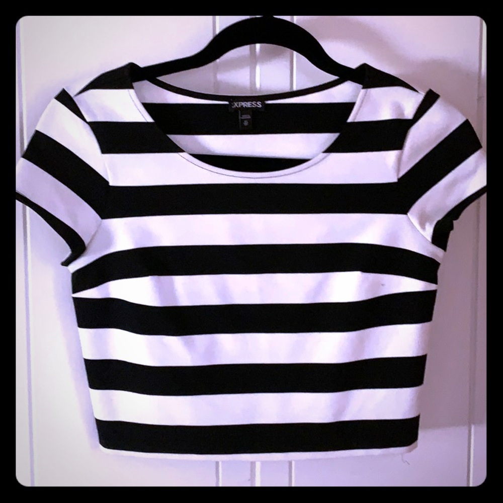 Shortsleeved crop top